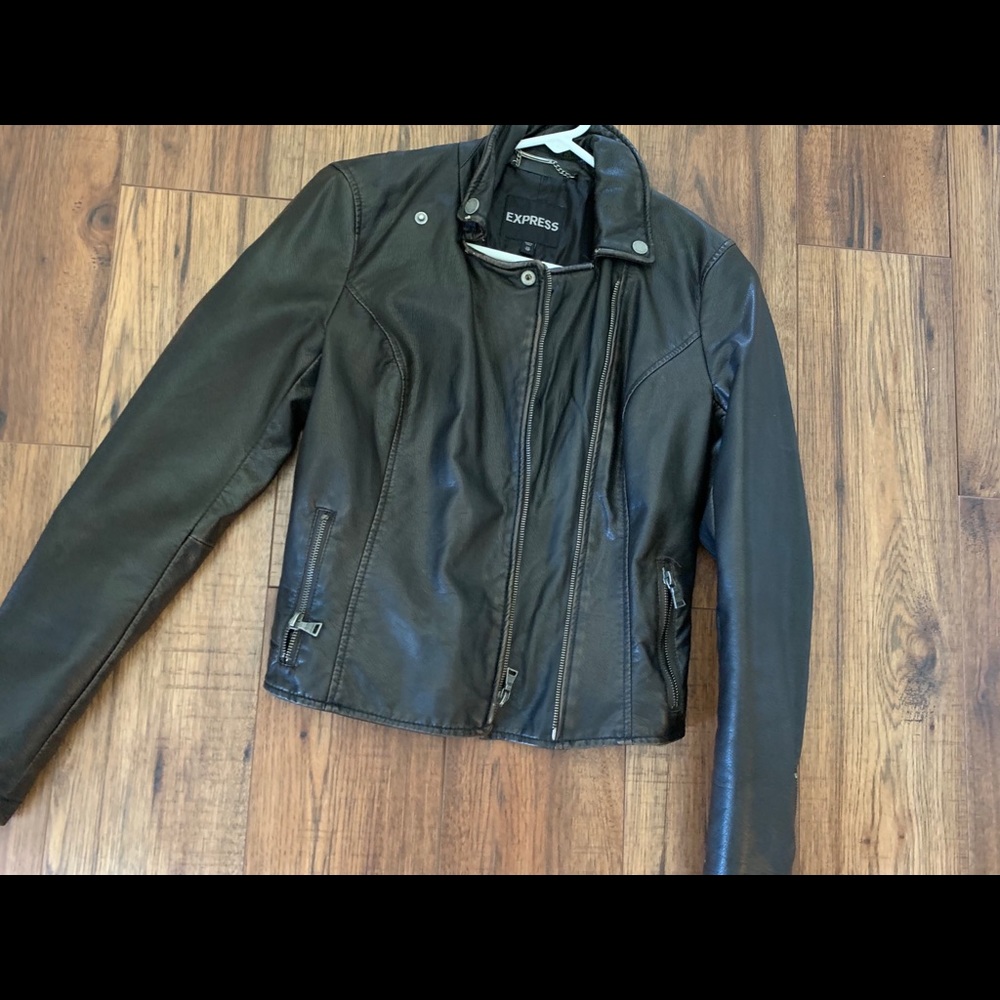 Black Leather Jacket - image 1